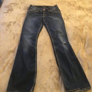 Silver Suki Surplus Jeans dark blue Size 27/32